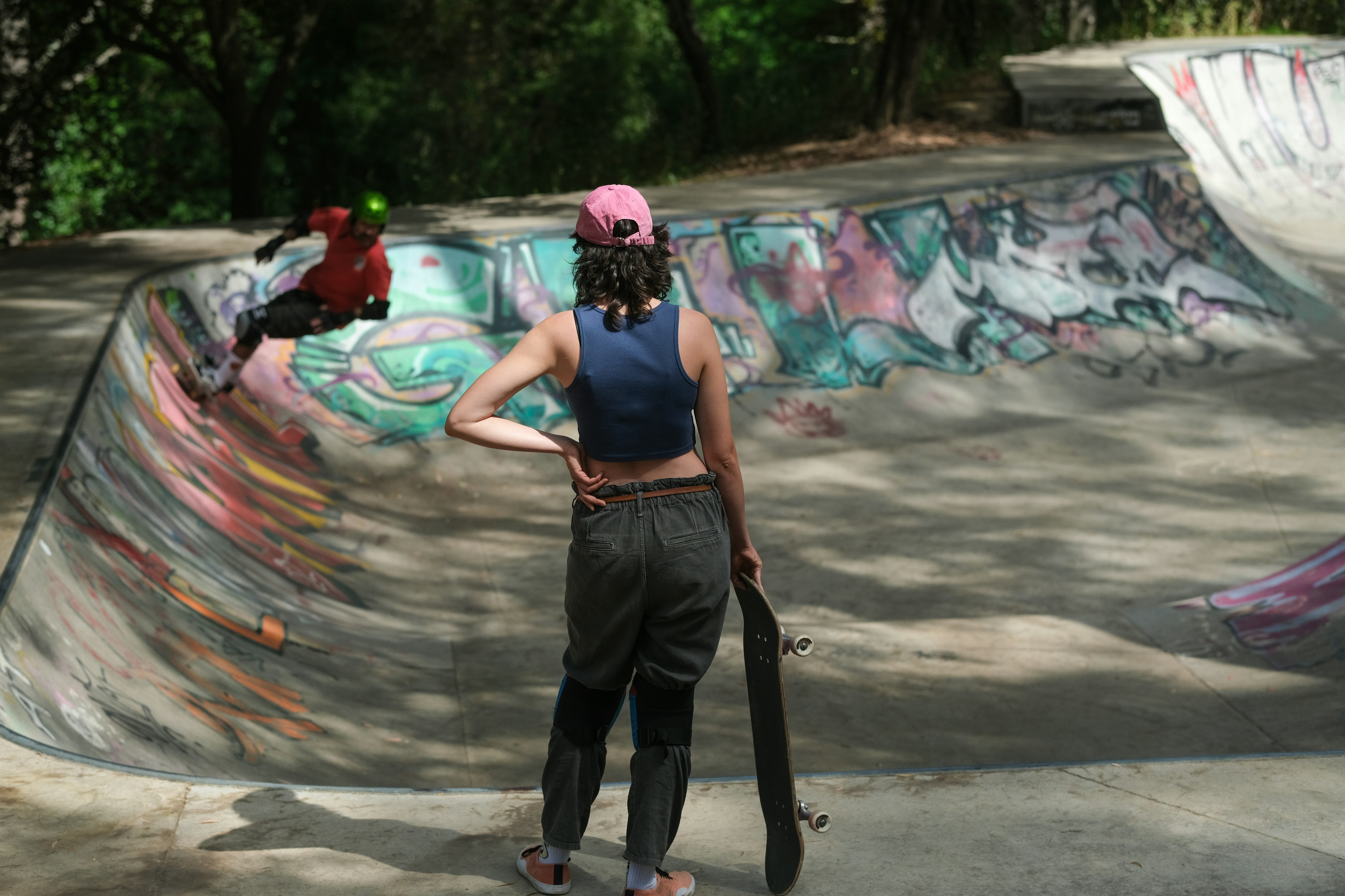 Skateboarding