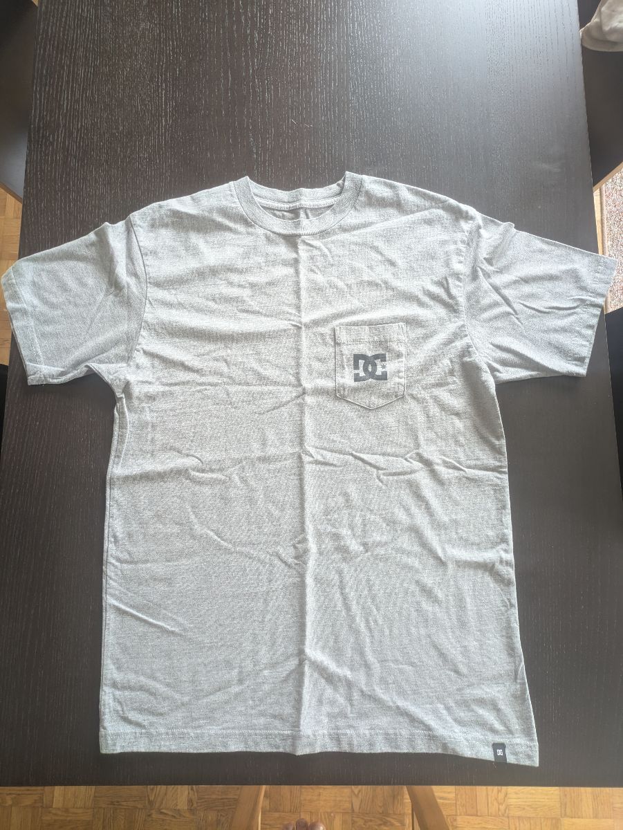 Men's DC Gray Pocket T-Shirt