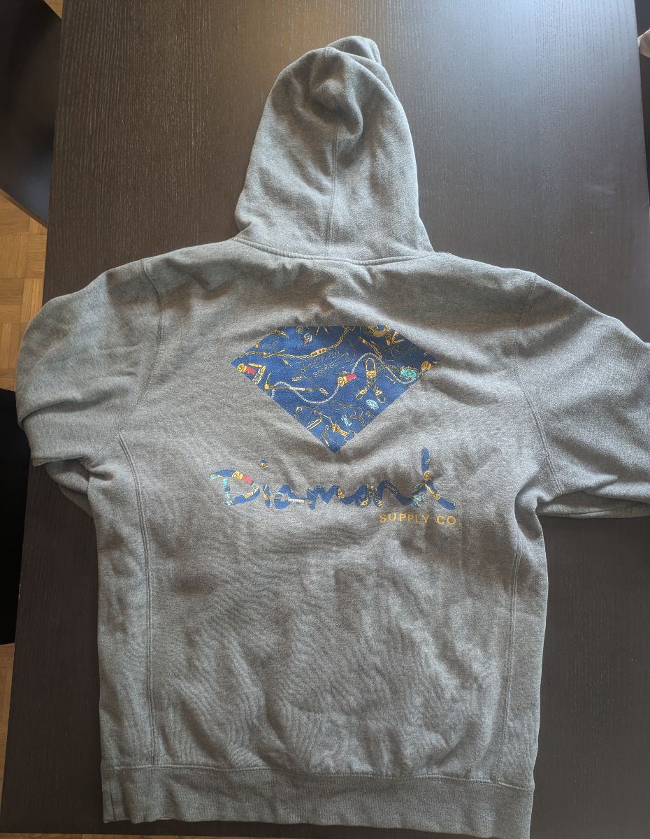 Diamond Supply Co. Gray Hoodie